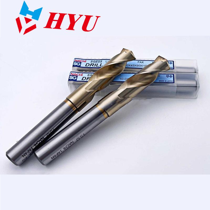 High-speed steel coated drill bit